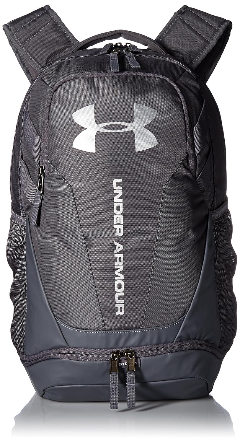 Under Armour Mens  Womens Hustle Water Resistant Backpack Bag