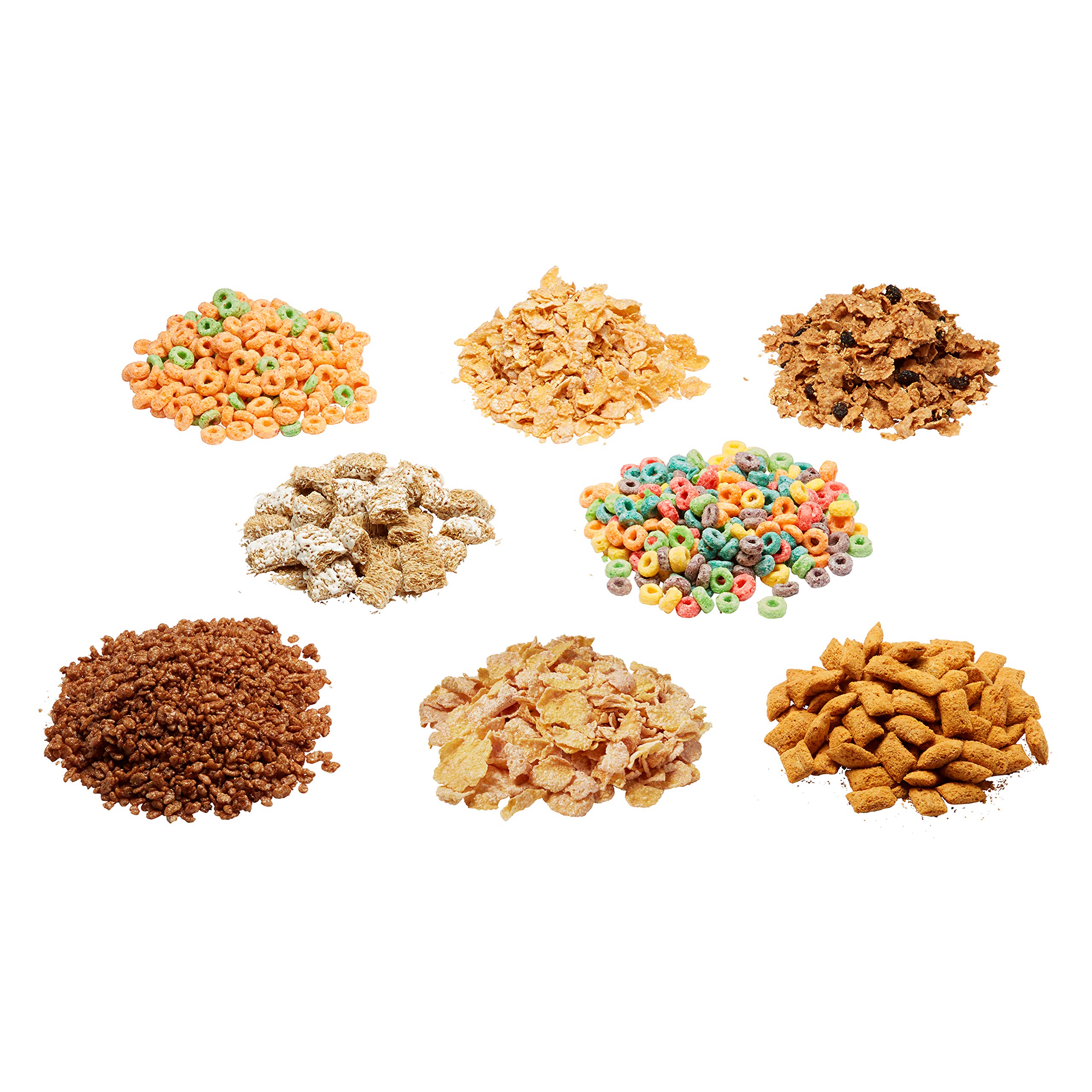Kellogg's Cereal in a Cup Variety Pack 8 Tasty Flavors, Portable