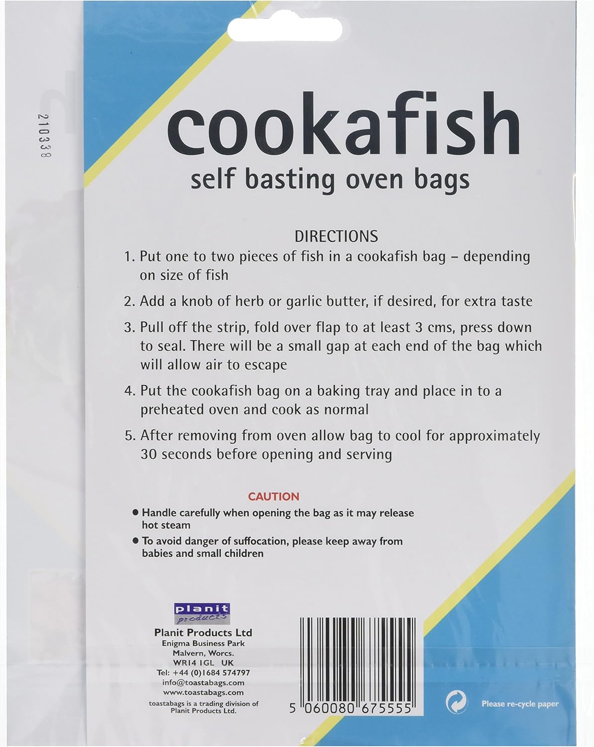 Fish Oven Bags - Mess-Free Cooking Bags for Salmon Cod & Seafood, Transparent, 150 x 300mm approx - Image 3