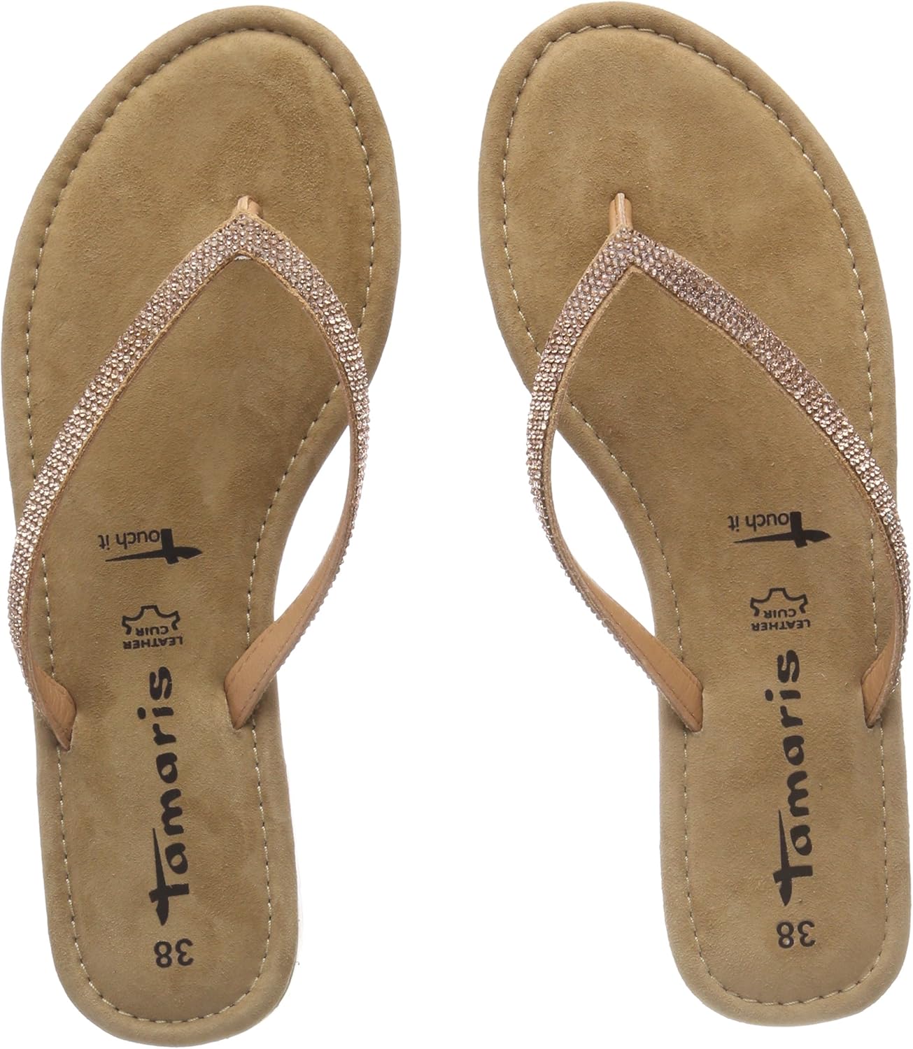 mules tamaris leopard