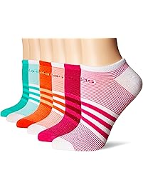adidas Women's Superlite No Show Socks (Pack of 6)
