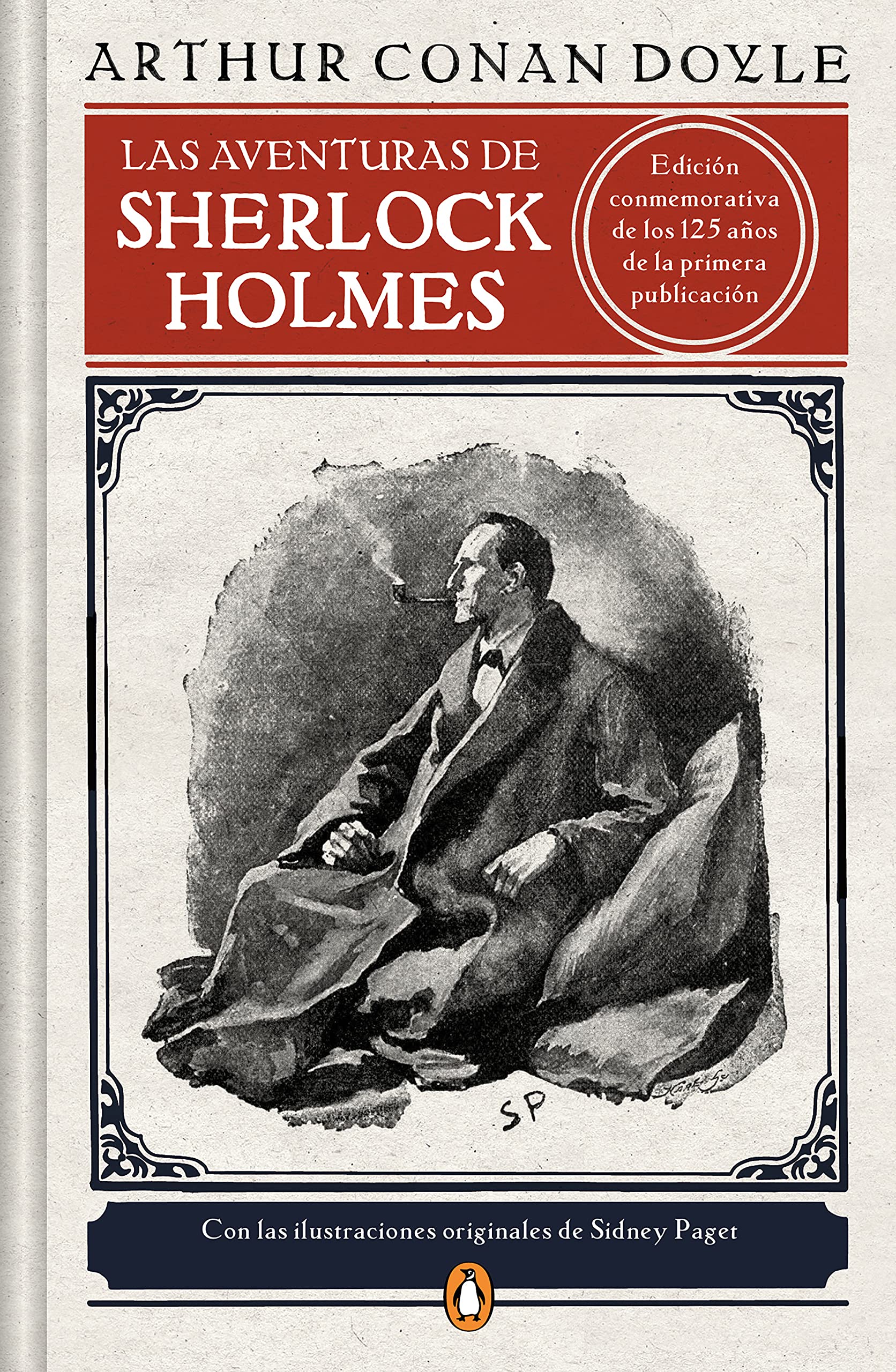 Portada de Las aventuras de Sherlock Holmes (edición ilustrada) (Penguin Clásicos)