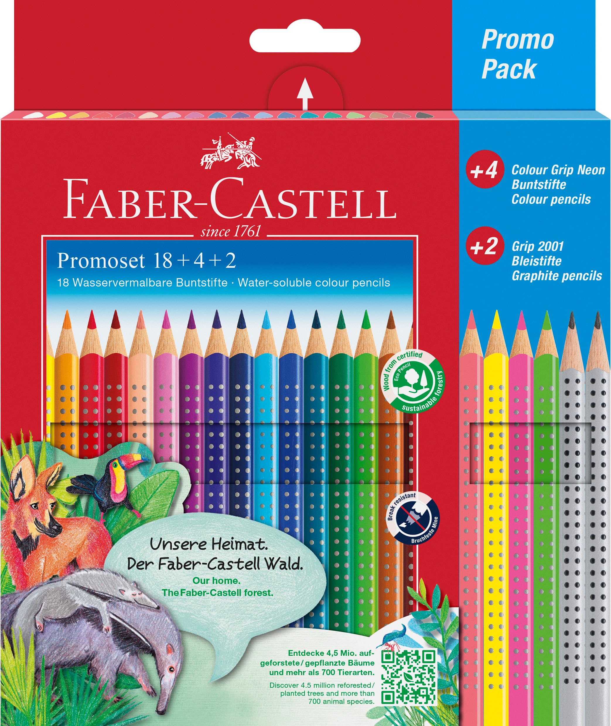 Faber-Castell Colour Grip Promotion Set of 24