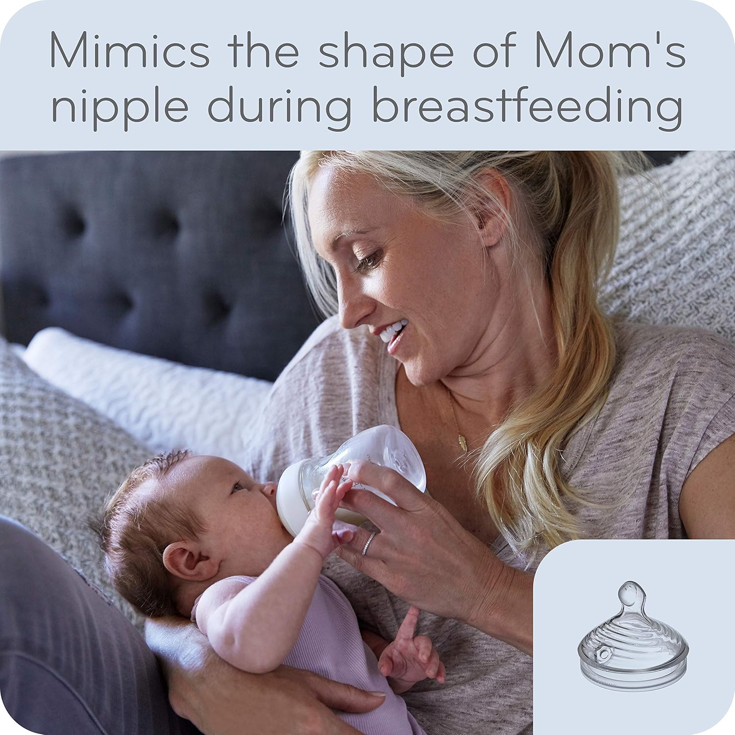 NUK Simply Natural Baby Bottles, 5 Oz, 3 Pack : Baby