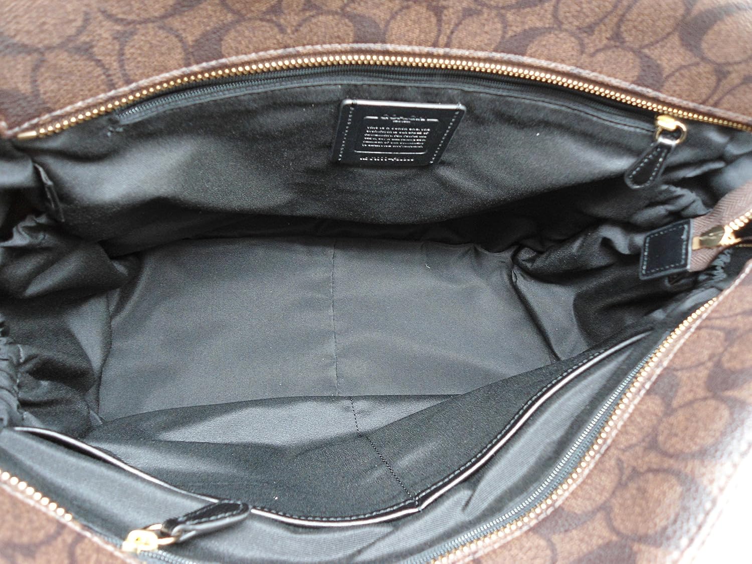 coach f58306 large signature canvas baby diaper bag