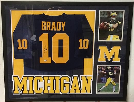 tom brady michigan jersey amazon