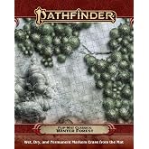 Pathfinder Flip-Mat: Winter Wonderland, 24x30 Double-Sided | Gaming, Frozen Lake Snow Cave, Dry Wet Permanent Marker Compatible, Ages 16+