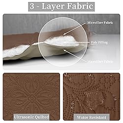 Easy-Going King Size Reversible Quilt Set with 1