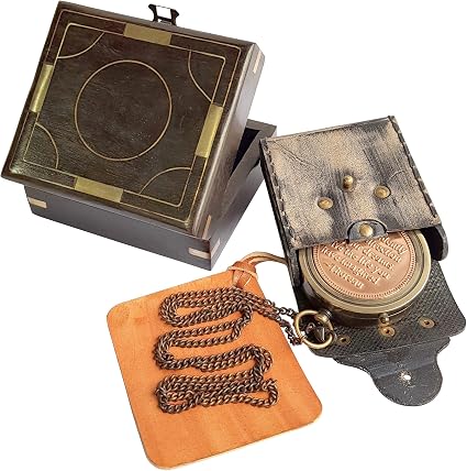 Brass Nautical Dollodn London Kompass Aus Messing In Schachtel