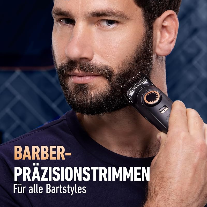 Elektrischer Bartschneider Herren PRO, Schwarz