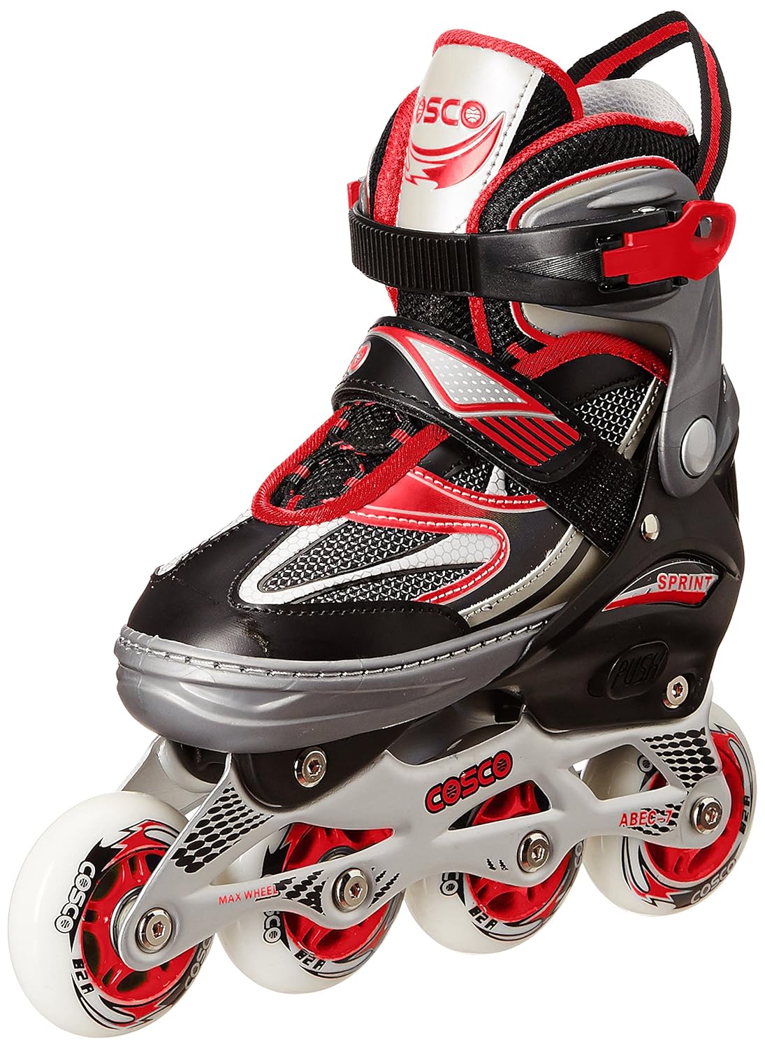 Buy Cosco Sprint Roller Skates, Small (Red) Online at Low Prices in India Amazon.in