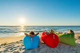 Fatboy USA Lamzac Original Inflatable Lounge Chair, Red - Portable Comfort view 5