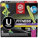 Amazon Com U By Kotex Click Super Compact Tampons Compact Plastic Applicator Unscented 18 Count Health Personal Care
