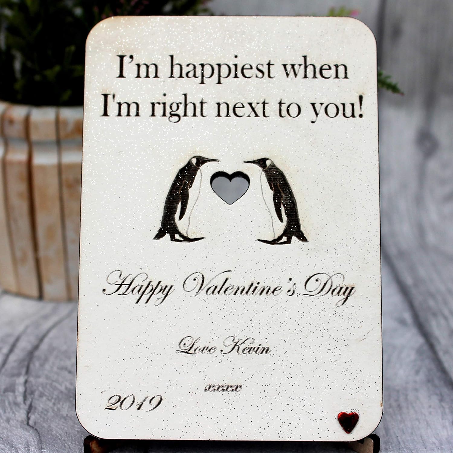 valentine's day at home for him