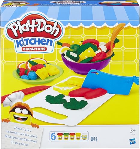 Play Doh Creations Form N Slice B9012eu40 Kitchen Play Set Amazon De Spielzeug