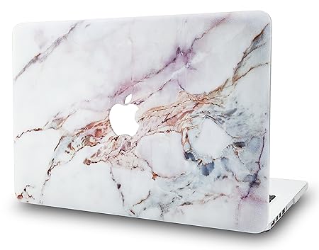 KECC MacBook Pro Retina 13 Zoll Hülle Schutzhülle Case Cover MacBook Pro 13.3 Retina Hülle {A1502/A1425} (Marmor Weiß 4)