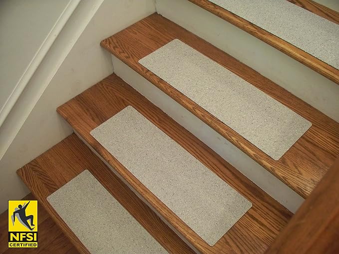 Essential Vinyl Stair Treads NFSI Certified High Traction