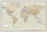 2024 Swiftmaps 24" x 36" World Map Contemporary