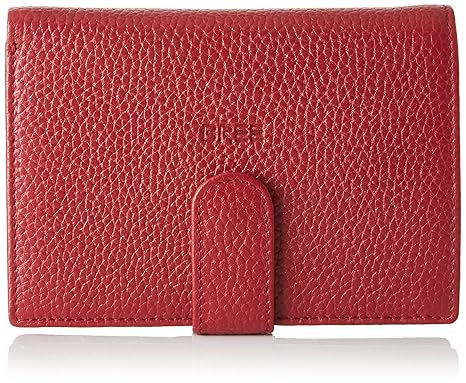 BREE Collection Damen Liv New 119, Brick Red, Combi. Purse Geldbörse, Rot, 2x10x14.5 cm