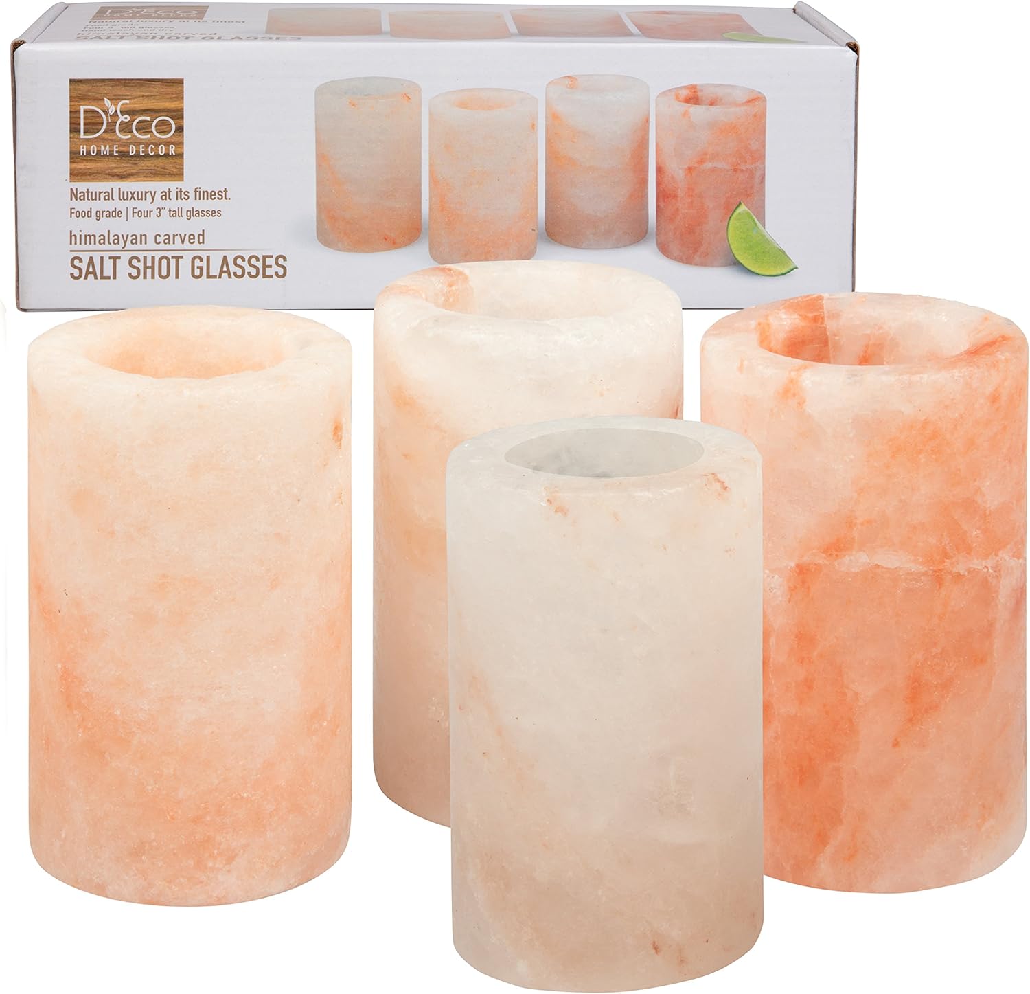 Himalayan Salt Shot Glasses, Set 