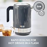 Breville High Gloss Electric Kettle 1.7L 3kW Grey Stainless VKT154 view 2