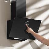 CIARRA Angled Cooker Hood 60cm Black 674m³h 3 Speeds A+++ CBCB6762A view 2