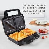 Breville 3-in-1 Ultimate Snack Maker Deep Fill Toastie Waffle Panini UK Plug view 3