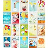Hallmark Birthday Cards Assortment, 20 Cards with Envelopes (Refill Pack for Hallmark Card Organizer Box)