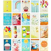 Hallmark Birthday Cards Assortment, 20 Cards with Envelopes (Refill Pack for Hallmark Card Organizer Box)
