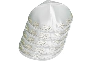 KIPPIK Satin Set Lot Kippah Hat for Men & Kids –Beautifully, Breathable, Comfy, Soft, Yamaka Kippa