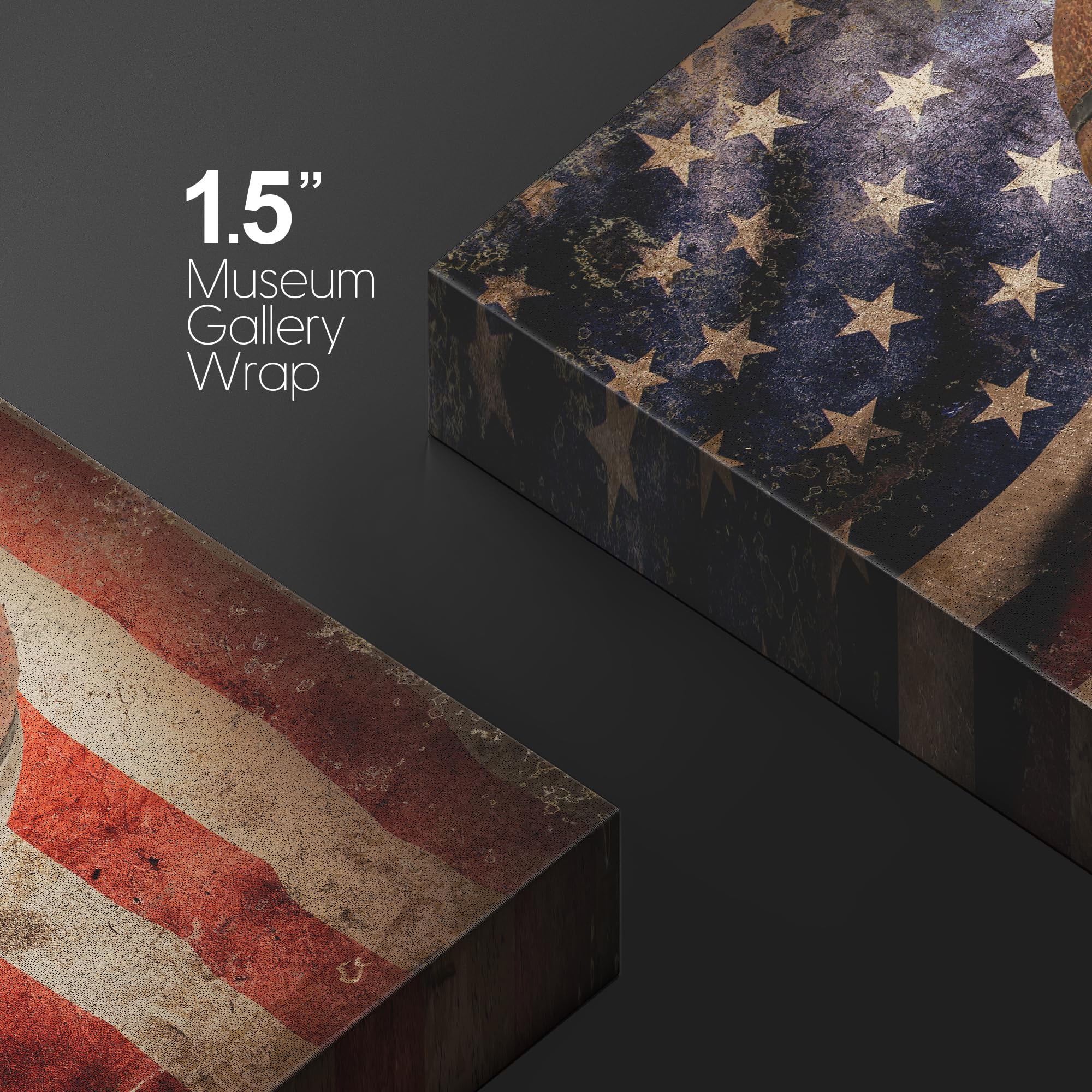 wall26 Canvas Print Wall Art Retro Basketball Close