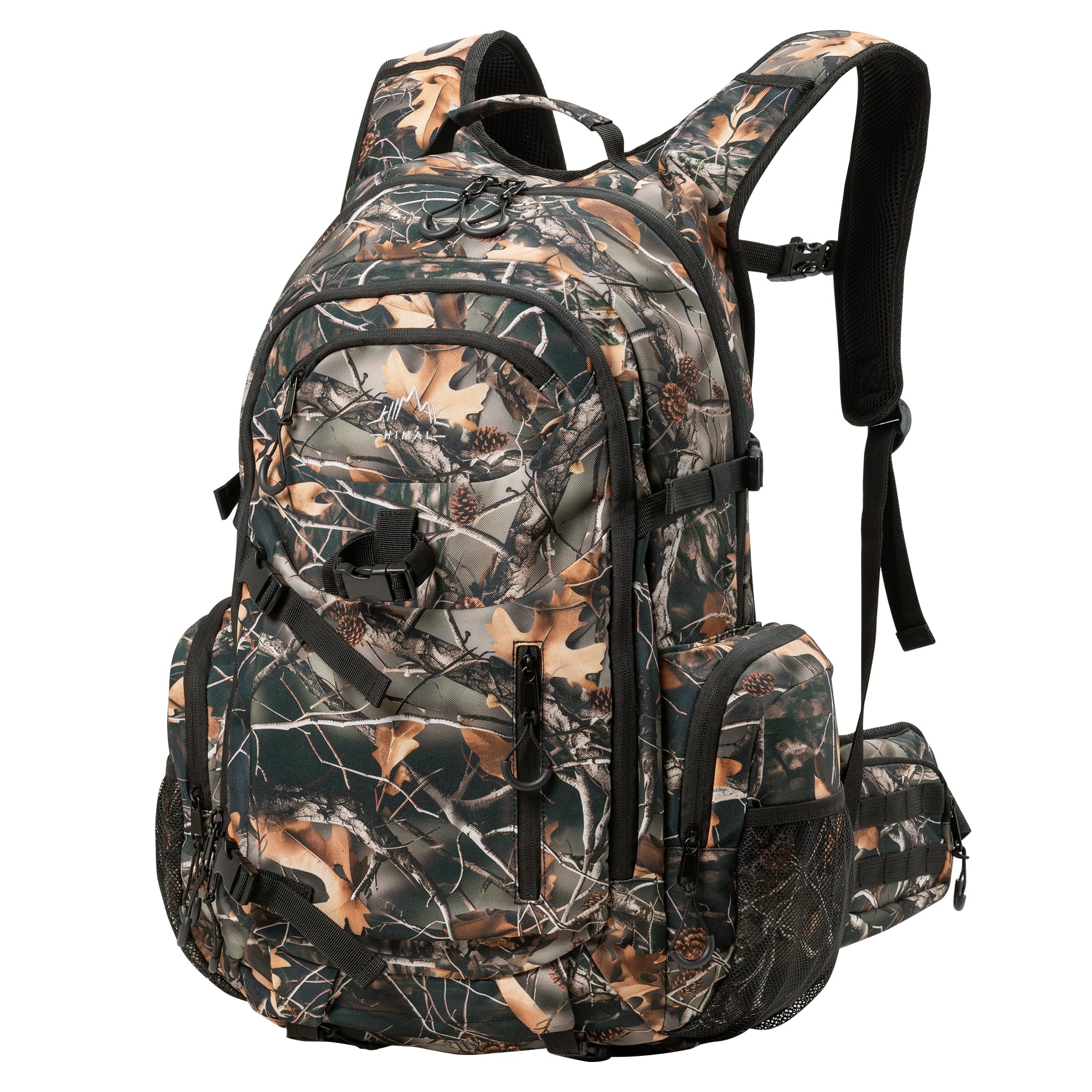 Photo 1 of UNIHIMAL Hunting Backpack for Men, Waterproof Camo Backpacks for Hunting with Rain Cover, Durable Large Capacity Hunting Bag, Hunting Gear Accessories for Men