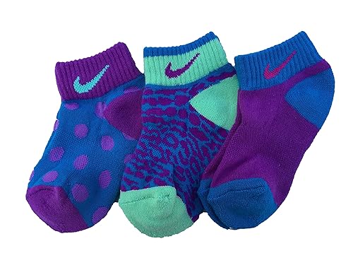 Nike Graphic Lightweight Low-Cut Kids' Socks (3 Pair) size 9C-13C
