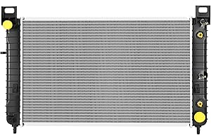 YITAMOTOR 28'' Core Radiator Compatible with 99-06 GMC Sierra 00-06 Yukon, Fit for 02-05 Cadillac Escalade, Fit for 99-13 Chevy Silverado 00-06 Suburban Tahoe 4.3L 4.8L 5.3L