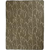 Mossy Oak Graphics Camouflage Sherpa Blanket, Mossy Oak Bottomland Pattern, 60"x80" Lightweight All Season Soft Sherpa Fleece Backing Throw Blanket - 1 Sided Print; Printed in The USA