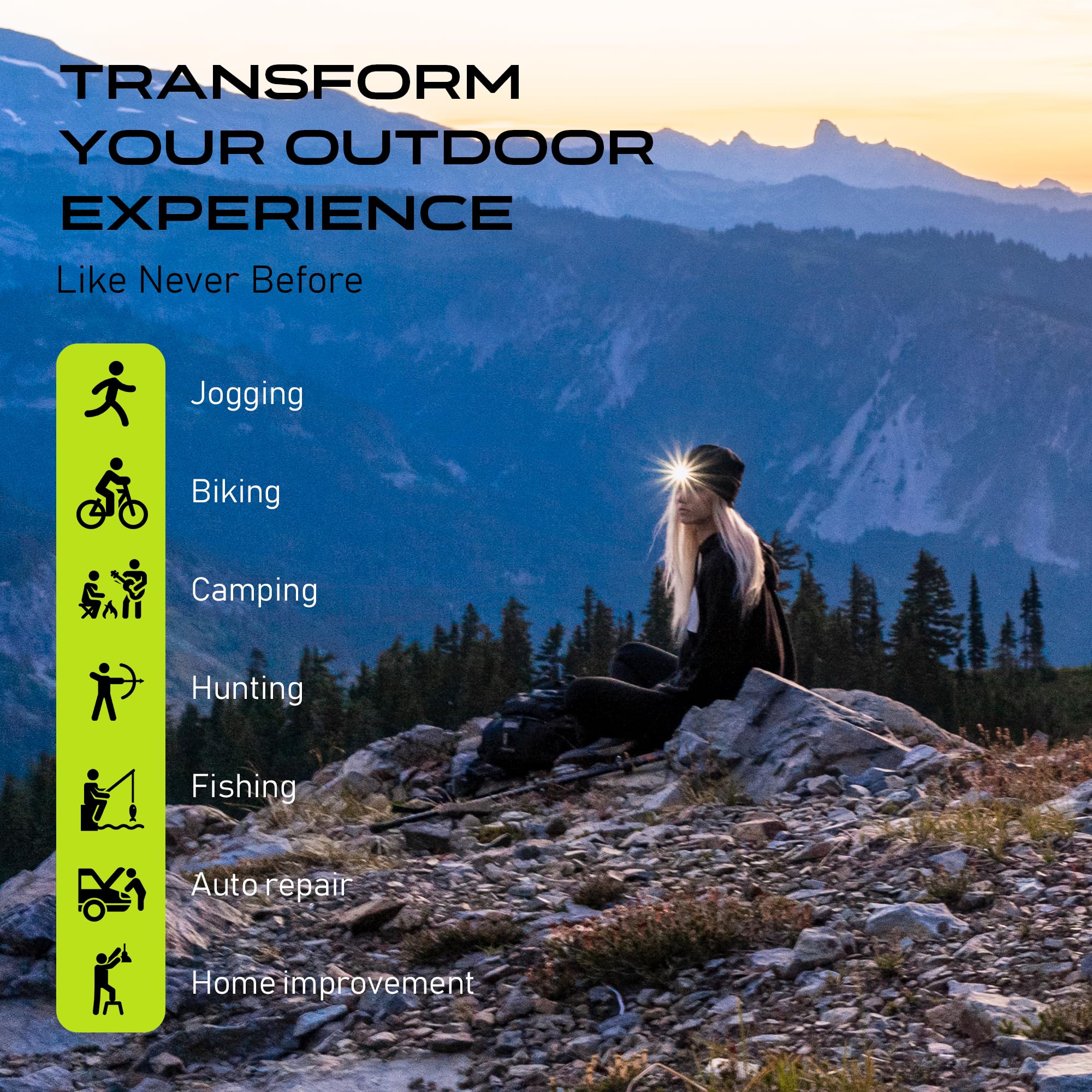 POWERCAP LED Hat Light 150 Lumens Rechargeable Fleece Beanie with Bright Built-in Headlamp Waterproof LED Warm One Size Cap