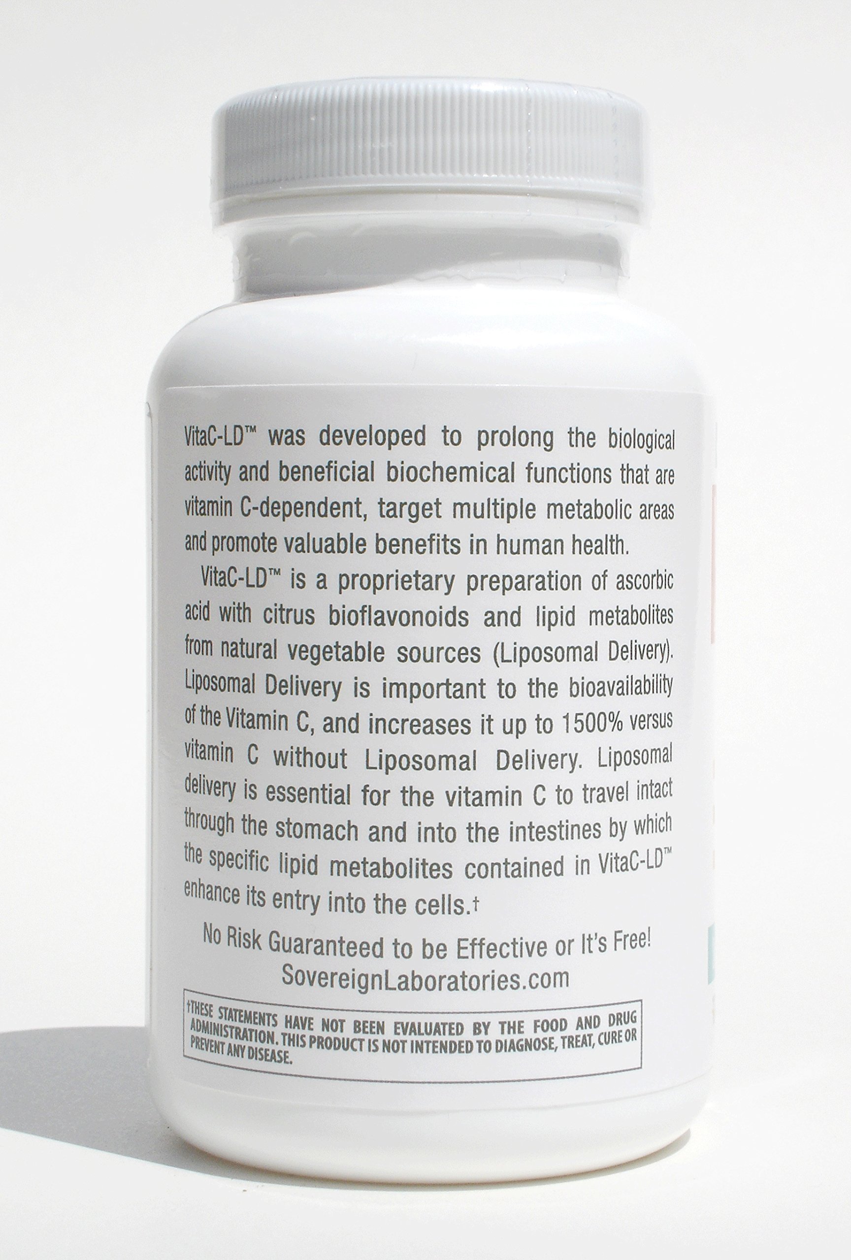 Vitac-LD Liposomal Vitamin C 520mg Capsules 120 Count