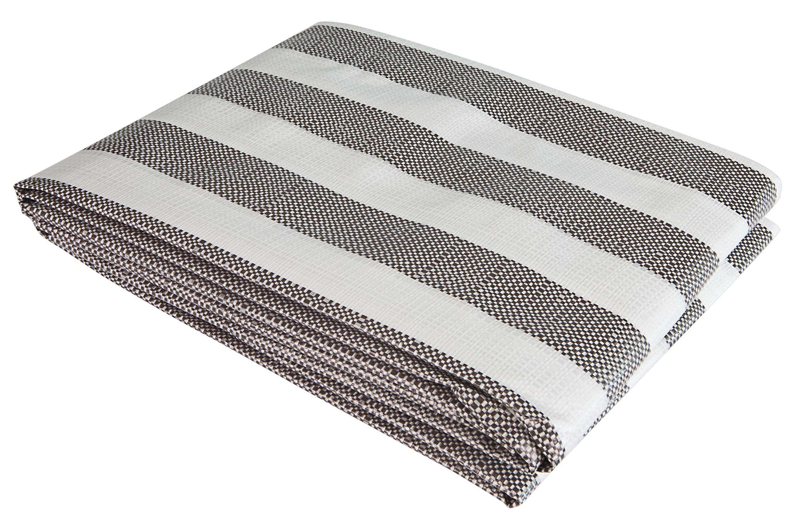 Windhager "Ibiza balcony screen, grey/white 0.90 x 5 m