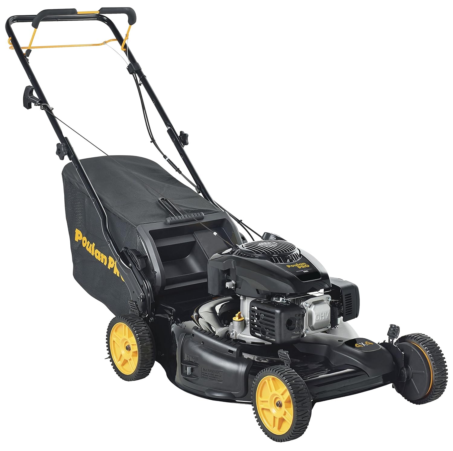 Amazon.com : Poulan Pro 961420128 PR675AWD Kohler 675 Side  Discharge/Mulch/Bag 3-in-1 All Wheel Drive Mower in 22-Inch Deck : Garden &  Outdoor