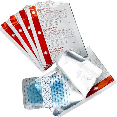 Safety First Aid Group HypaSoothe Burn Plasters Assorted Pack of 10