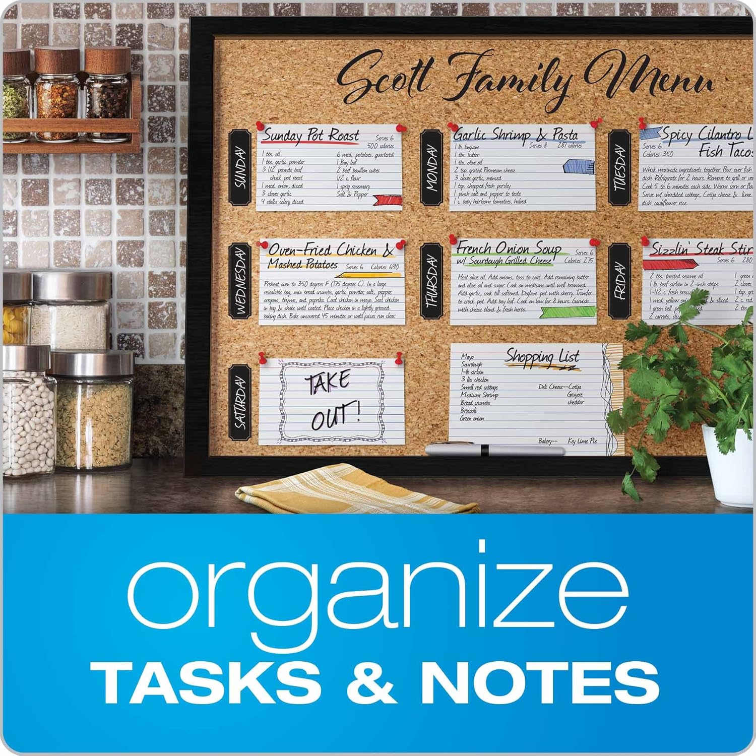 Oxford Ruled Index Cards, 3" x 5", White, 1,000 Cards (10 Packs of 100) (31): Office Products