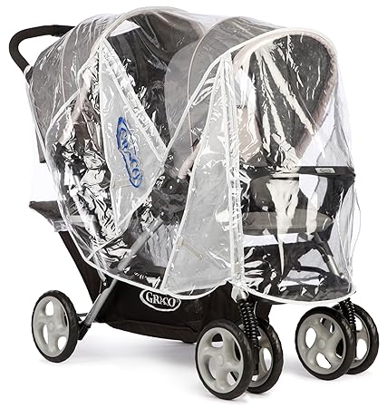 Graco Stadium Duo Tandem Kinderwagen-Regenüberzug