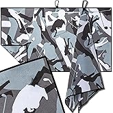 ANNIE FIORI Golf Towel (34" x 20") | Funny Camo, Microfiber Waffle Golf Towels For Golf Bags with Quick Dry Technology & Black Carabiner Clip - Golf Accessories for Men & Women, Ideal Gift for Golfers