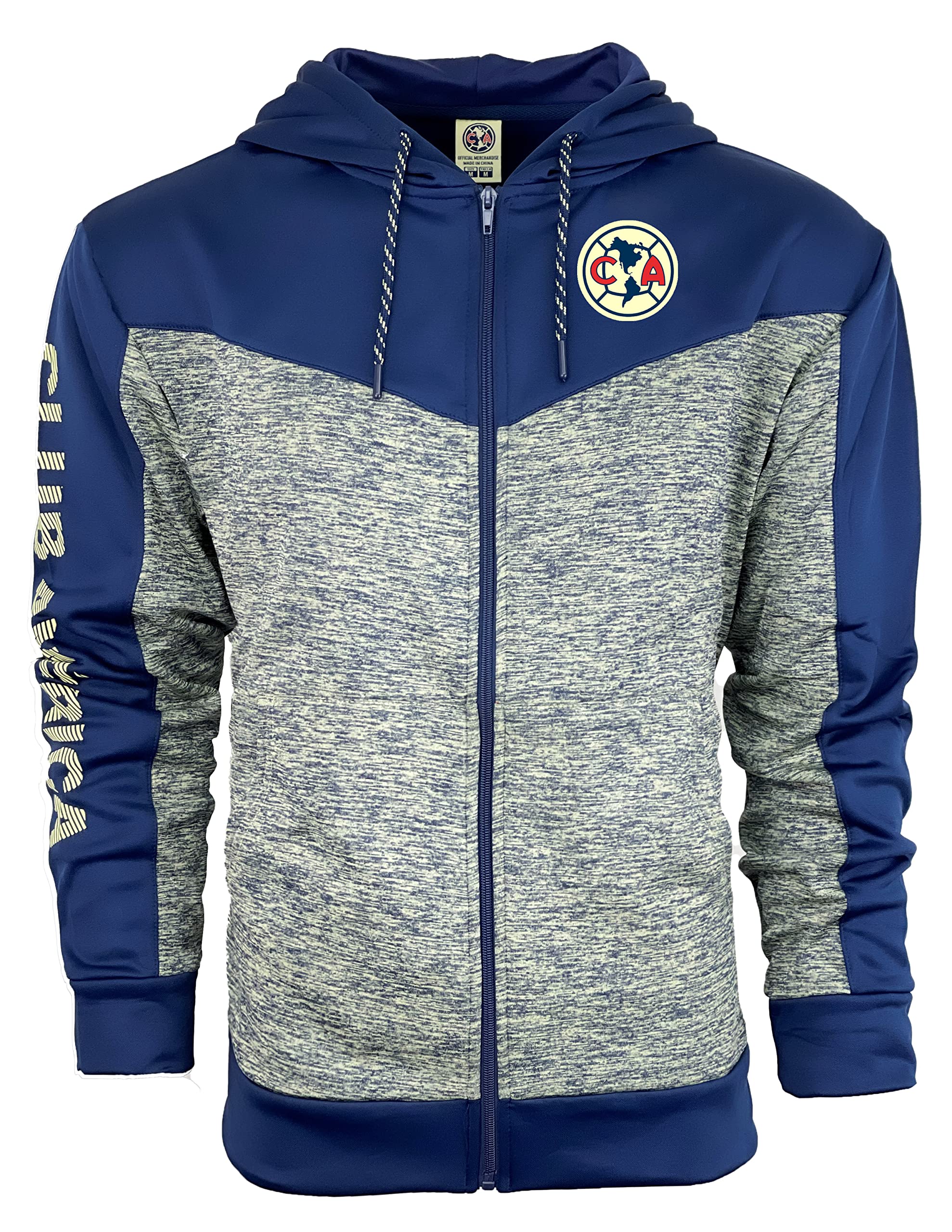 Photo 1 of Icon Sports Club America Pullover Hoodie - Unisex Adult - CA52PH Yellow XL