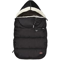 Outdoor Stroller Bunting Bag, Universal 3 In 1 Winter Outdoor Tour Toddler Universal Stroller Sleeping Bag Cold Proof Detachabletemperature Regulation Footmuff For Stroller Black