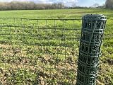 Suregreen Plastic Mesh Fencing 0.5m x 5m Green 50mm Holes Garden Netting view 2