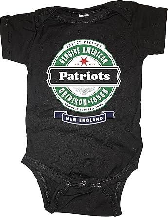 Amazon Com Baby Onesie Match Dad Football Gear Patriots Clothing
