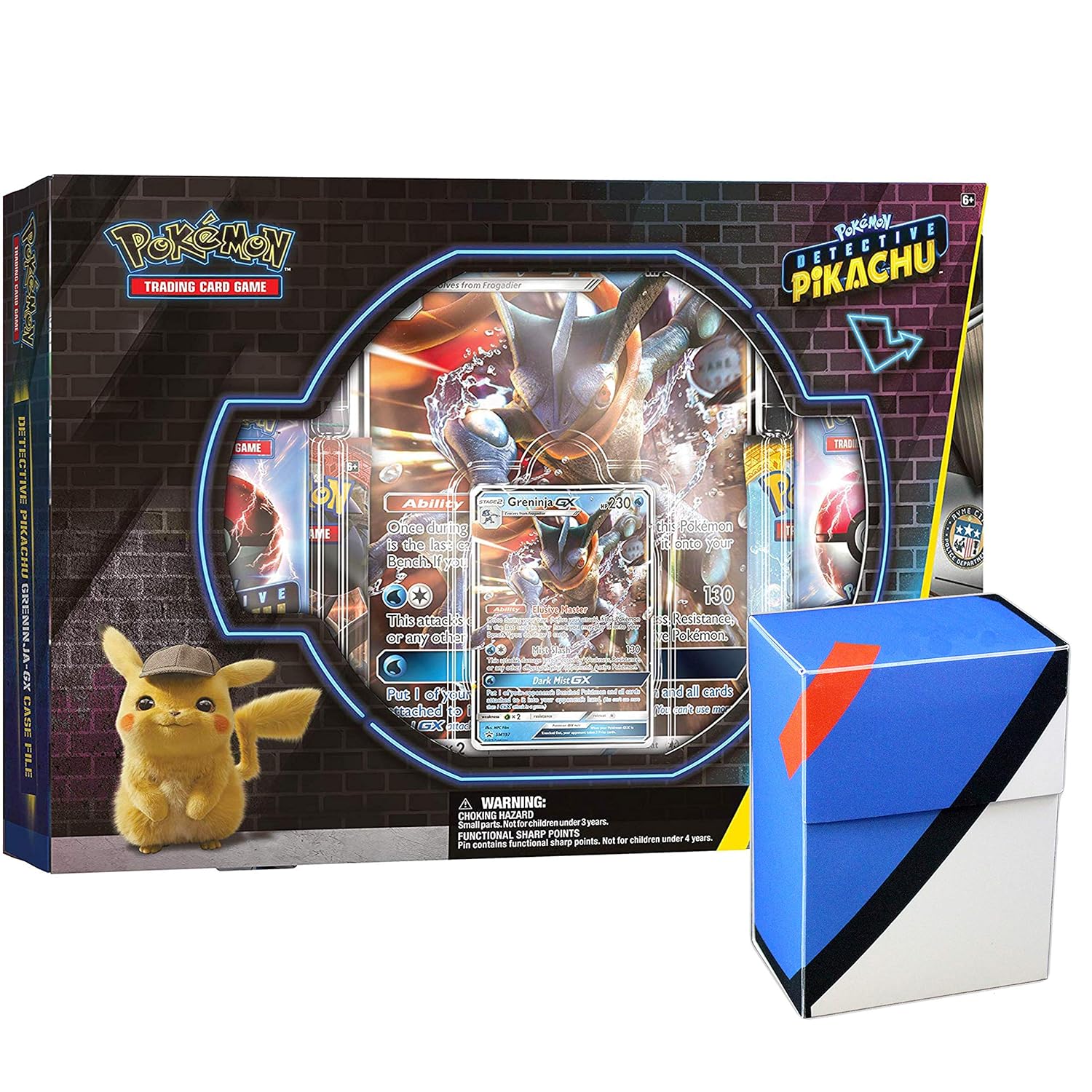 Amazoncom Detective Pikachu Greninja Gx Case File Pokemon