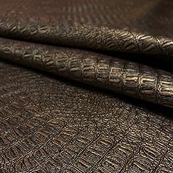Alligator Fabric, Soft Textured Crocodile Vinyl