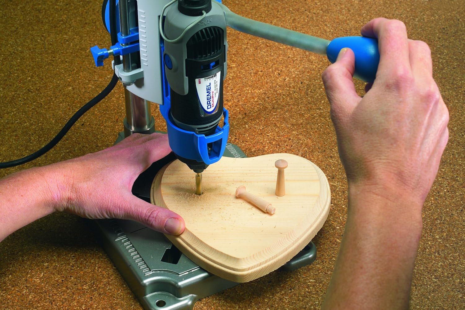 Dremel 3in1 Workstation, Drill Press, Rotary Tool Holder, and Flex